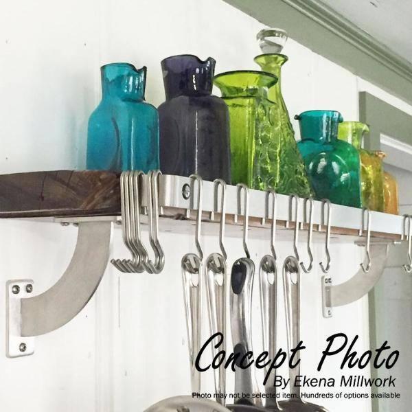 Ekena Millwork Steel Hanging Shelf Bracket