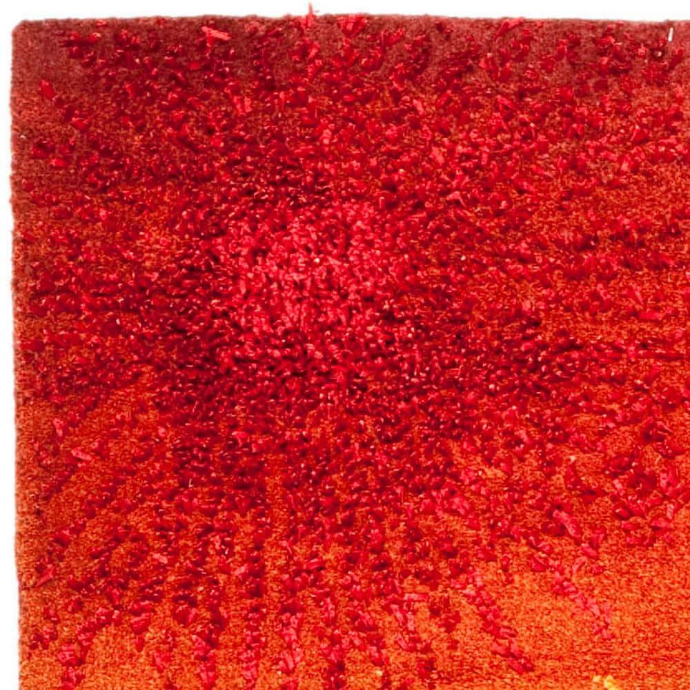Soho SOH712 Hand Tufted Runner Rug - Rust/Multi - 2'6"x12' - Safavieh.