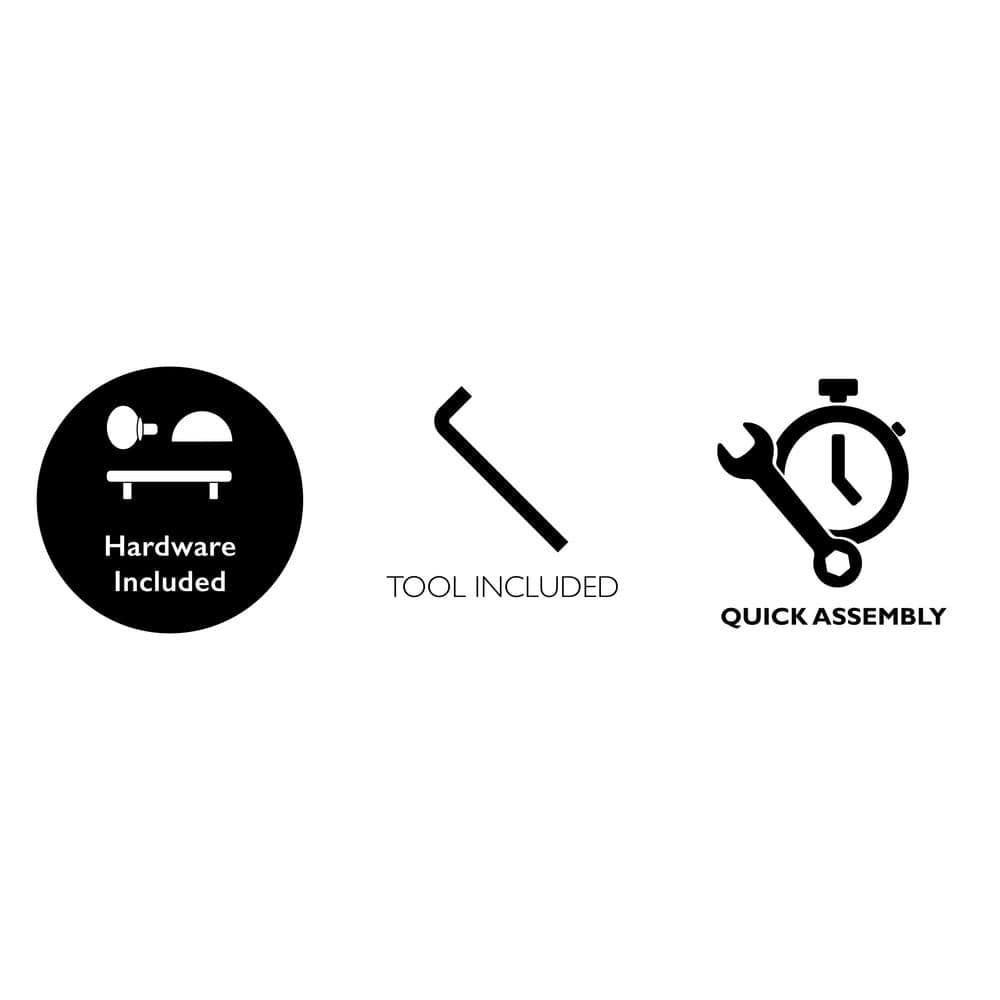 Leick Home 10507-GR Laurent End Table with Drawer and Display Shelf, Gray