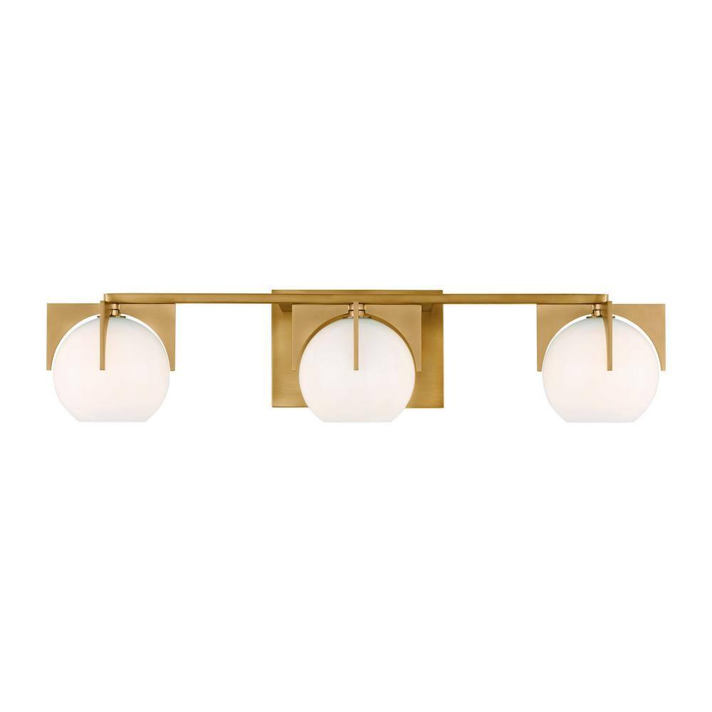 Kristoff 3 Light Frosted Dimmable Vanity Light