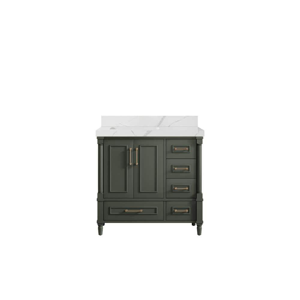 Willow Collections Aberdeen 36'' Single Bathroom Vanity with Top