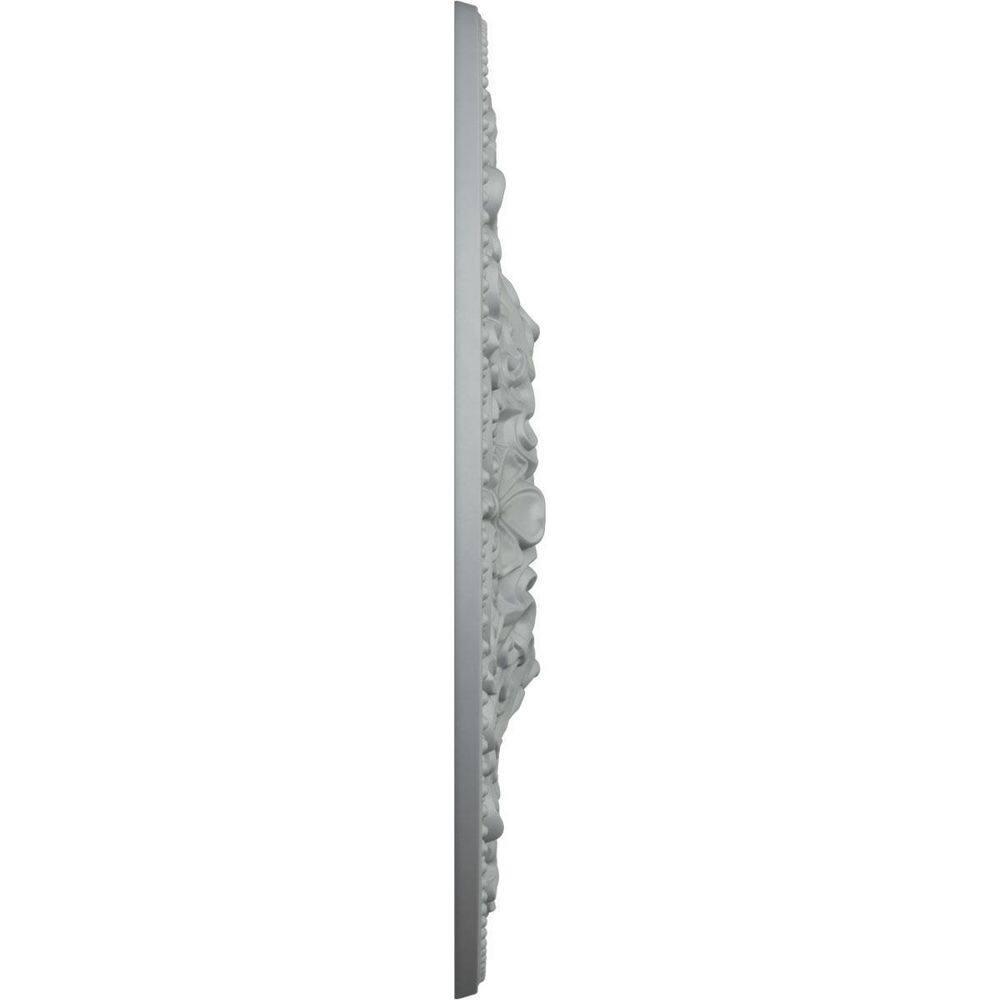 Ekena Millwork 23 7/8"OD x 4"ID x 2 1/8"P Ashley Ceiling Medallion (Fits Canopies up to 4 3/4")
