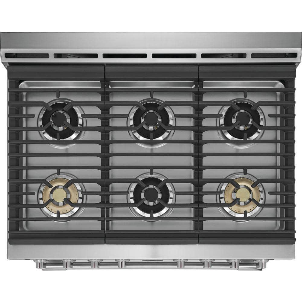 Frigidaire Pcfg3670a 36" Wide 4.4 Cu. Ft. Free Standing Gas Range - Stainless Steel