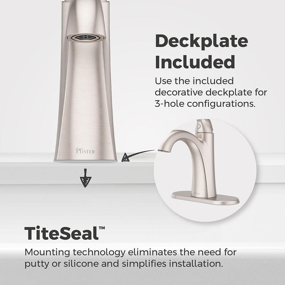 Willa Single Hole Bathroom Faucet with Drain Assembly