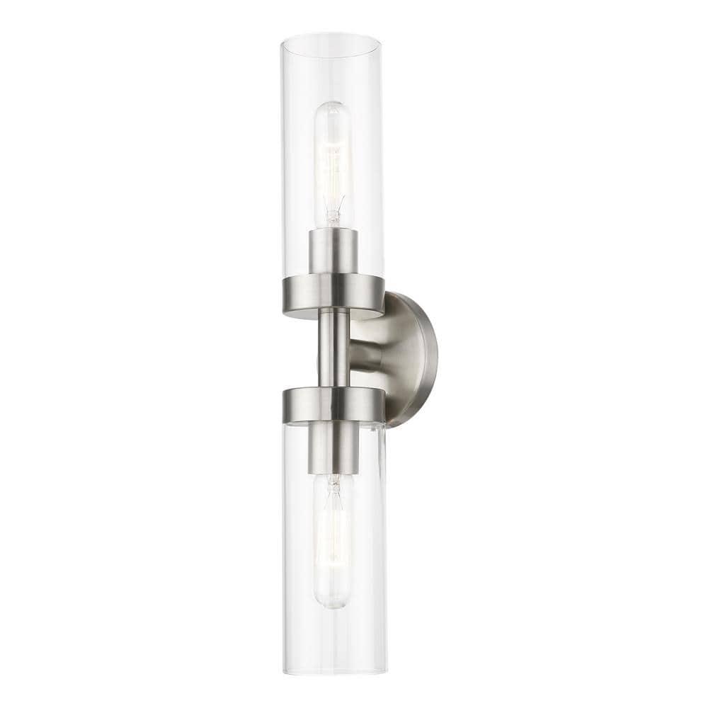 Livex Lighting Ludlow 2 - Light Vanity in  Brushed Nickel