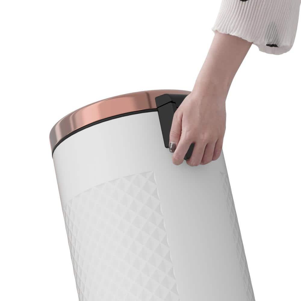 Innovaze Metal Step On Kitchen Trash Can - 8 Gallons