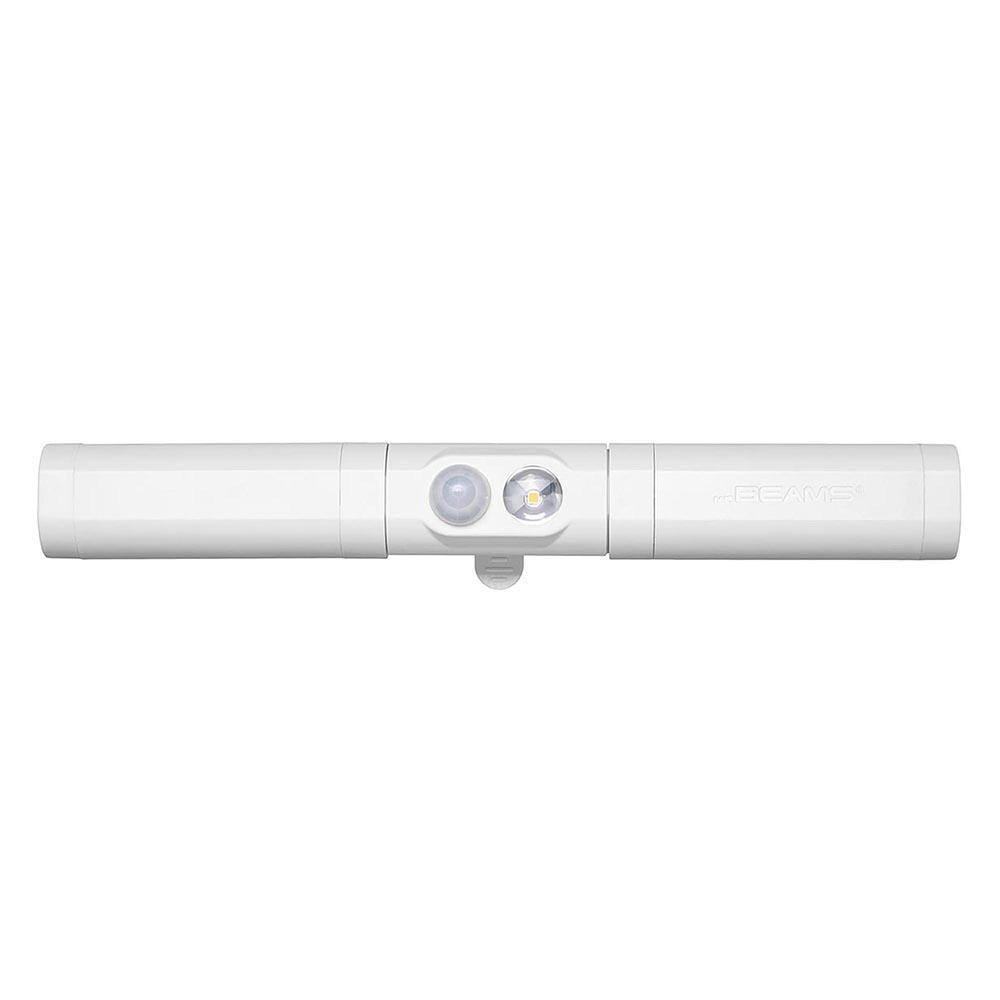 Mr. Beams Motion-Sensing Battery Powered LED White Security Light Model No. MB970-WHT-01-07