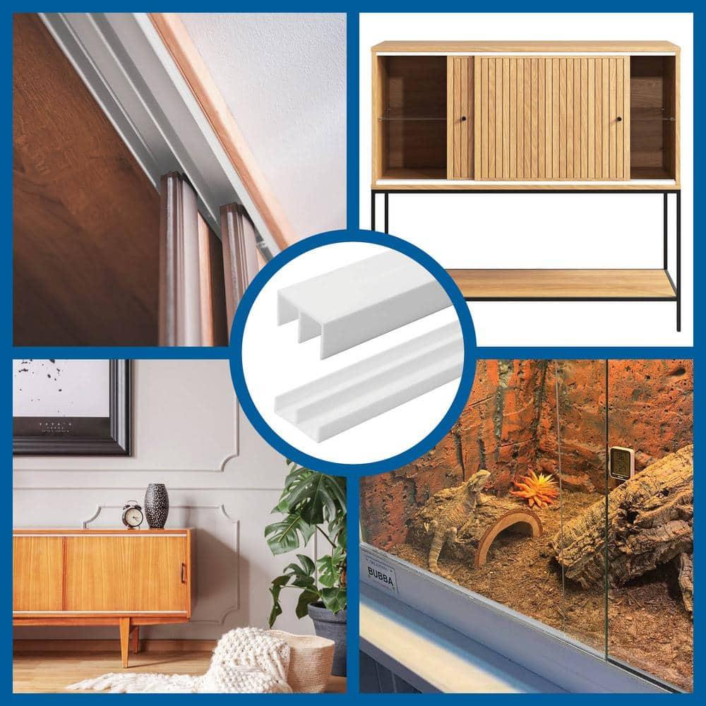 Outwater Plastic 1.375'' W x 36'' L T-Molding