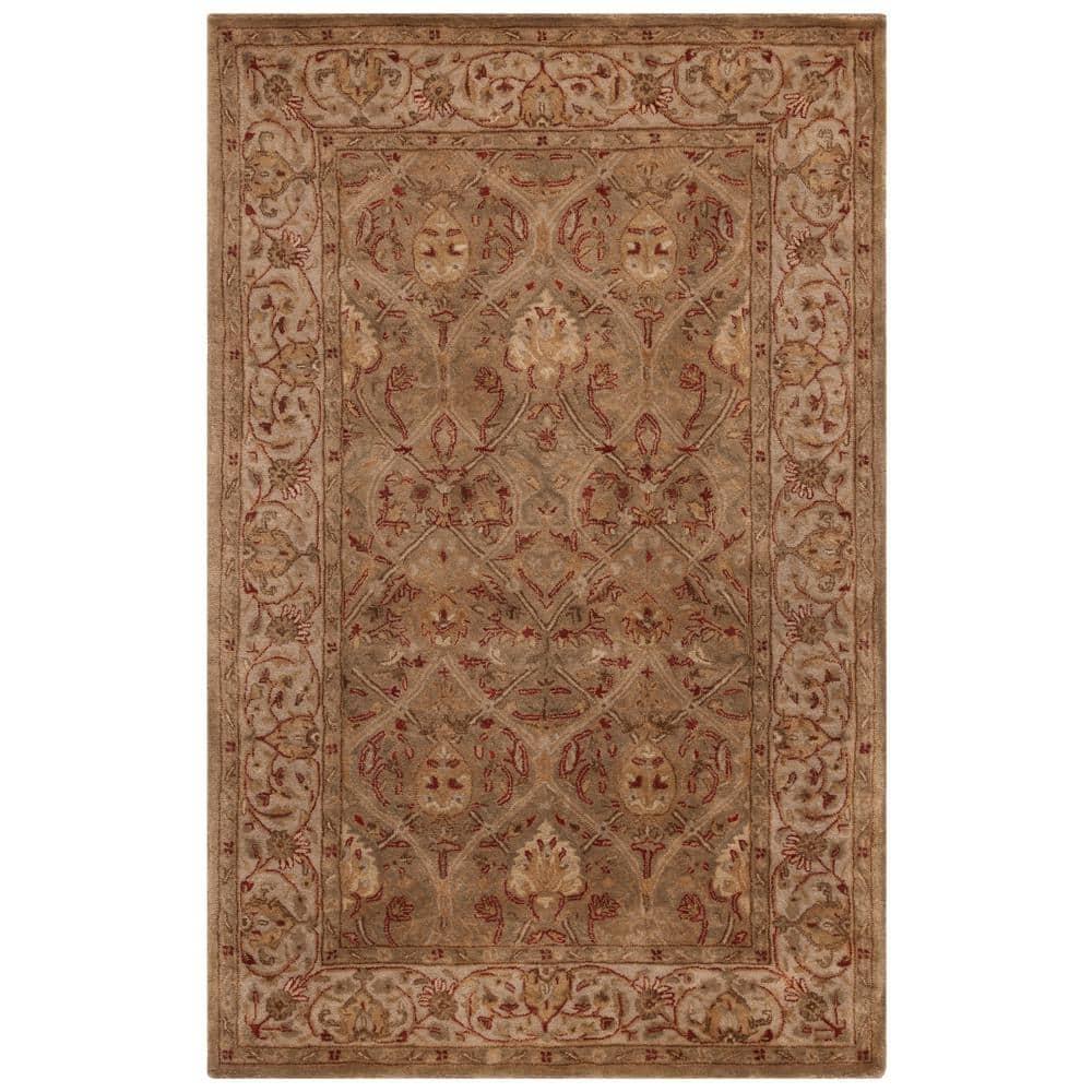 Persian Legend PL819 Hand Tufted Indoor Accent Rug - 2'x3' - Moss/Beige - Safavieh