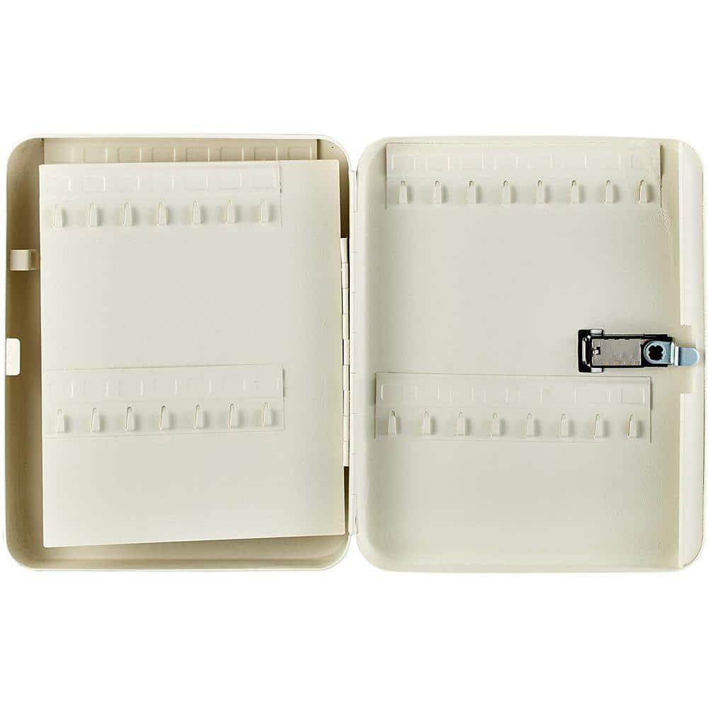 AdirOffice 30-Key Steel Secure Key Cabinet with Combination Lock (Set of 2)