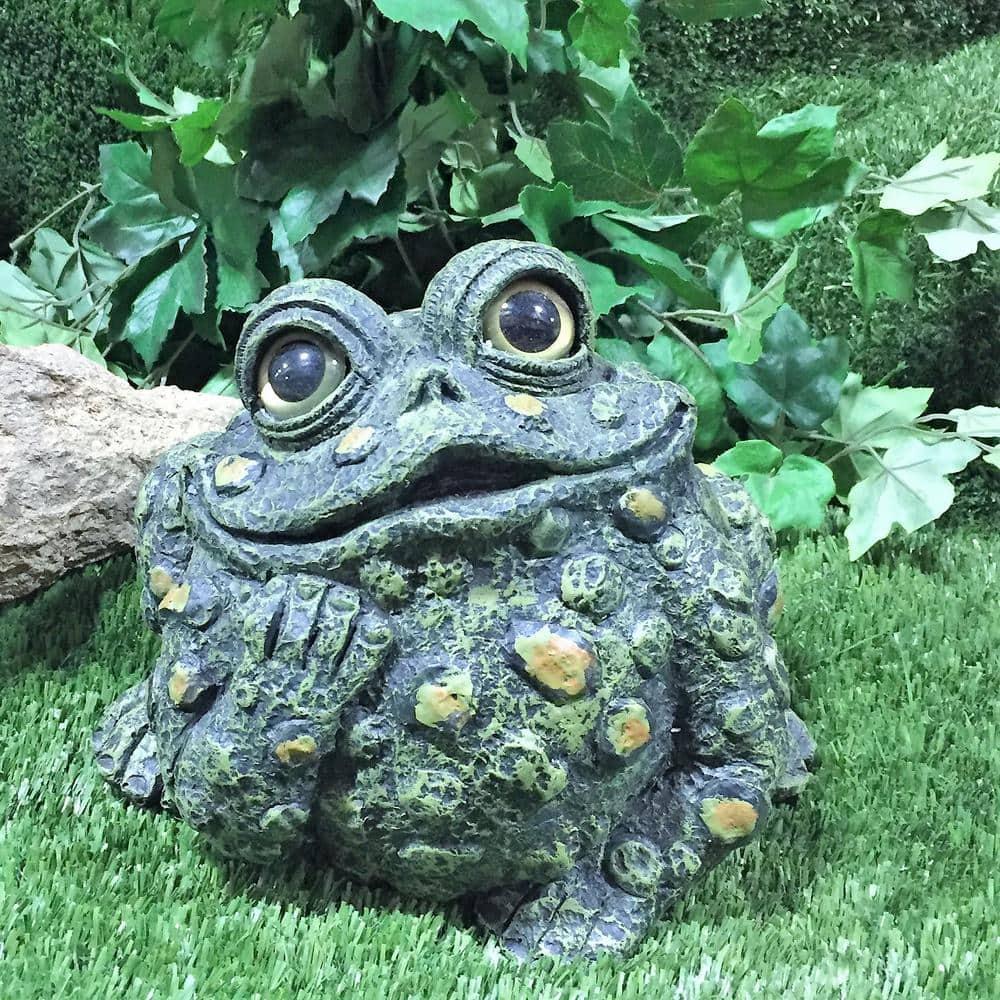 HomeStyles Whimsical Toad Hollow "Dreamer" Garden Statue