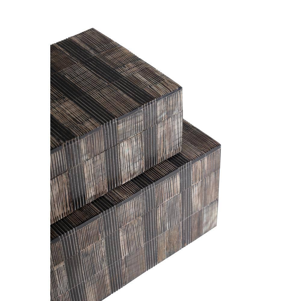 Madison Decorative Boxes, Set of 2