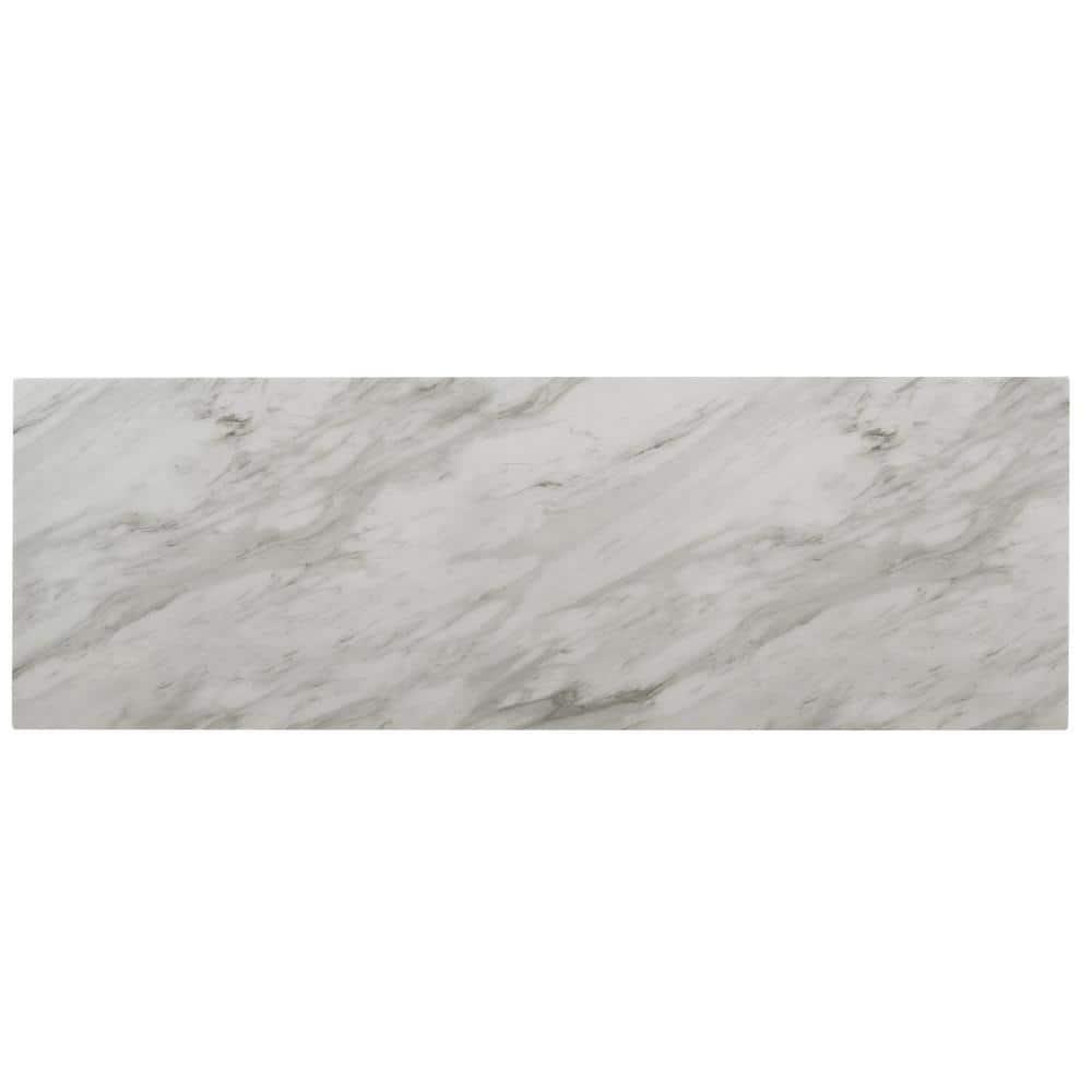 New Classic Furniture Celeste 4-Piece Faux Marble & Wood Bar Set in Blue