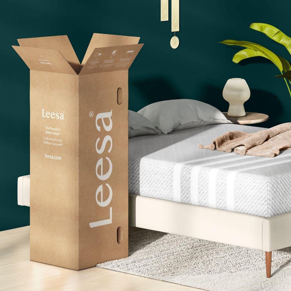 Leesa Original Colchón de Memory Foam de 10", Tamaño Queen