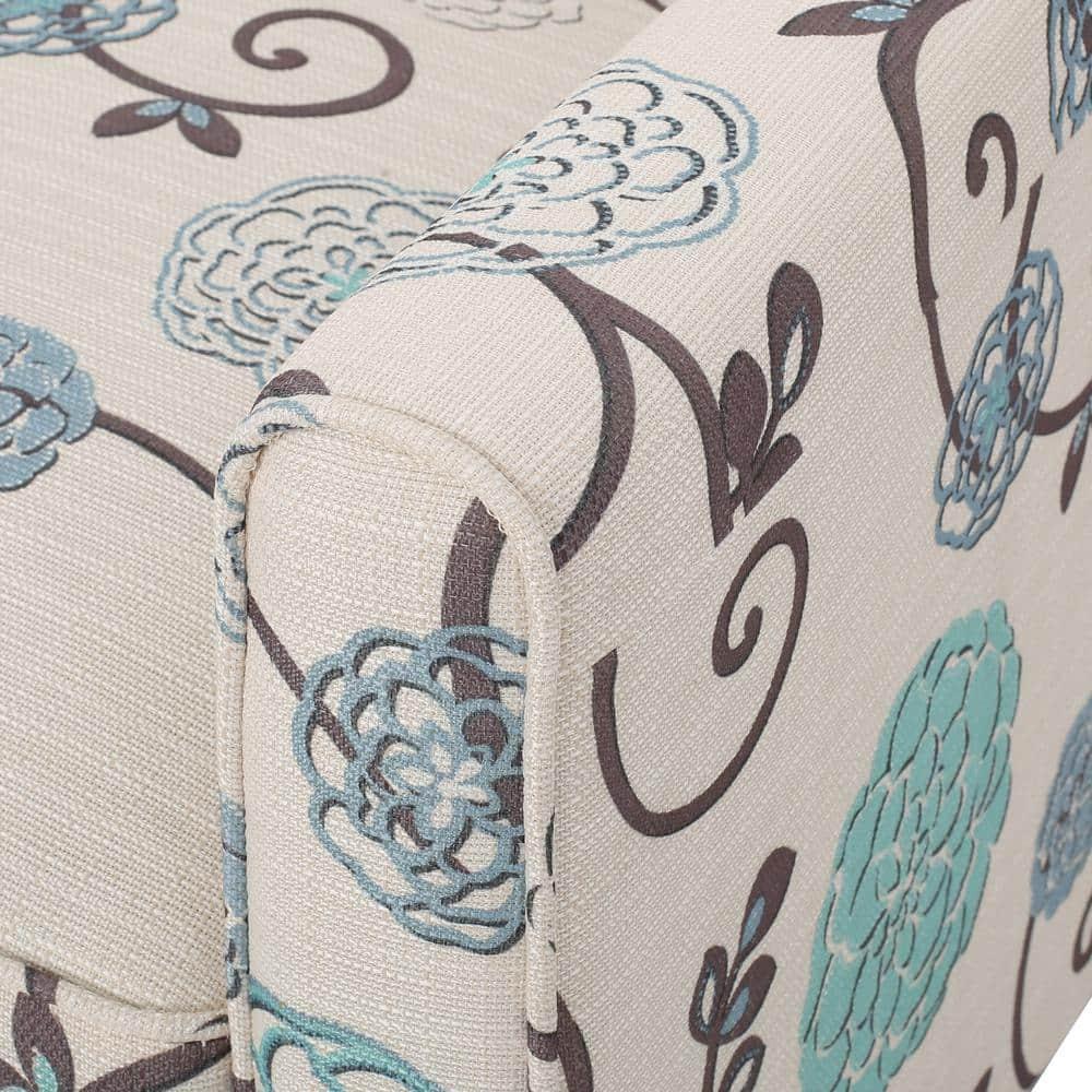 Darvis Fabric Recliner White - Christopher Knight Home: Petite Design, Tapered Legs, Piped Edges