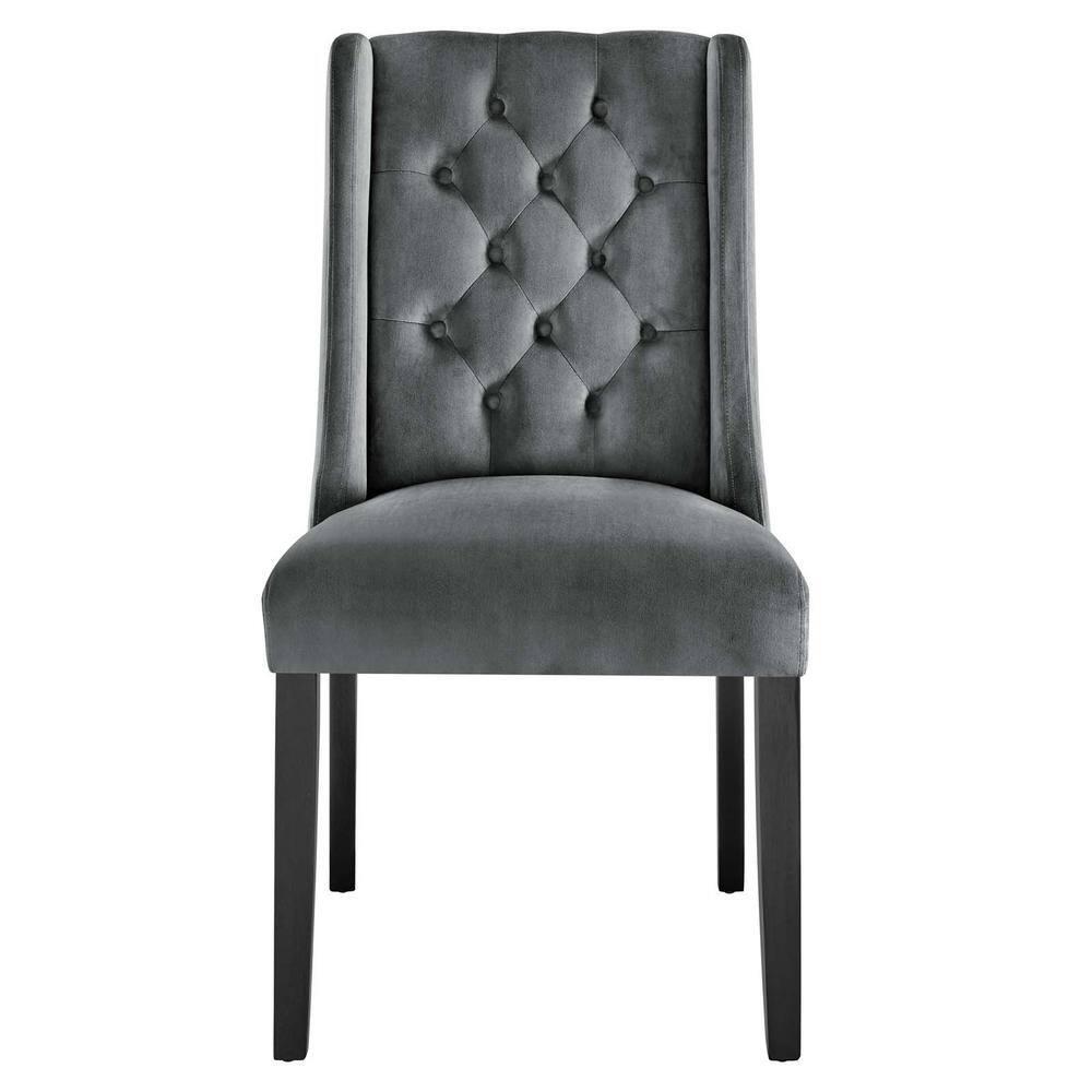 Modway Modway Baronet Performance Velvet Dining Chairs - Set of 2