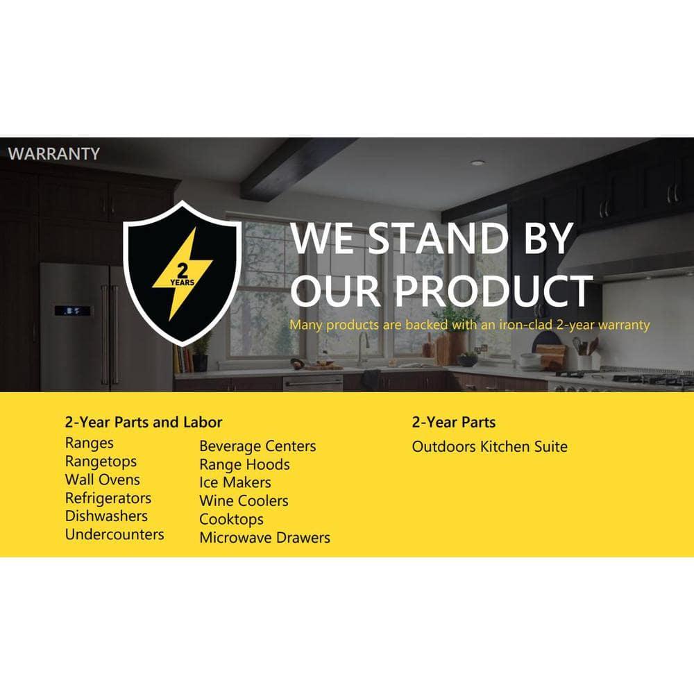 THOR Kitchen Indoor/Outdoor Double Drawer Refrigerator - TRF24U