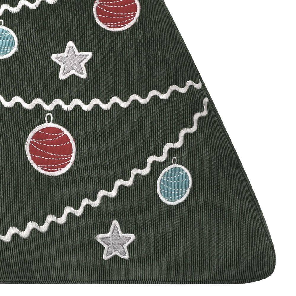 Santa Claus Lane - Christmas Tree Decorative Pillow - Levtex Home