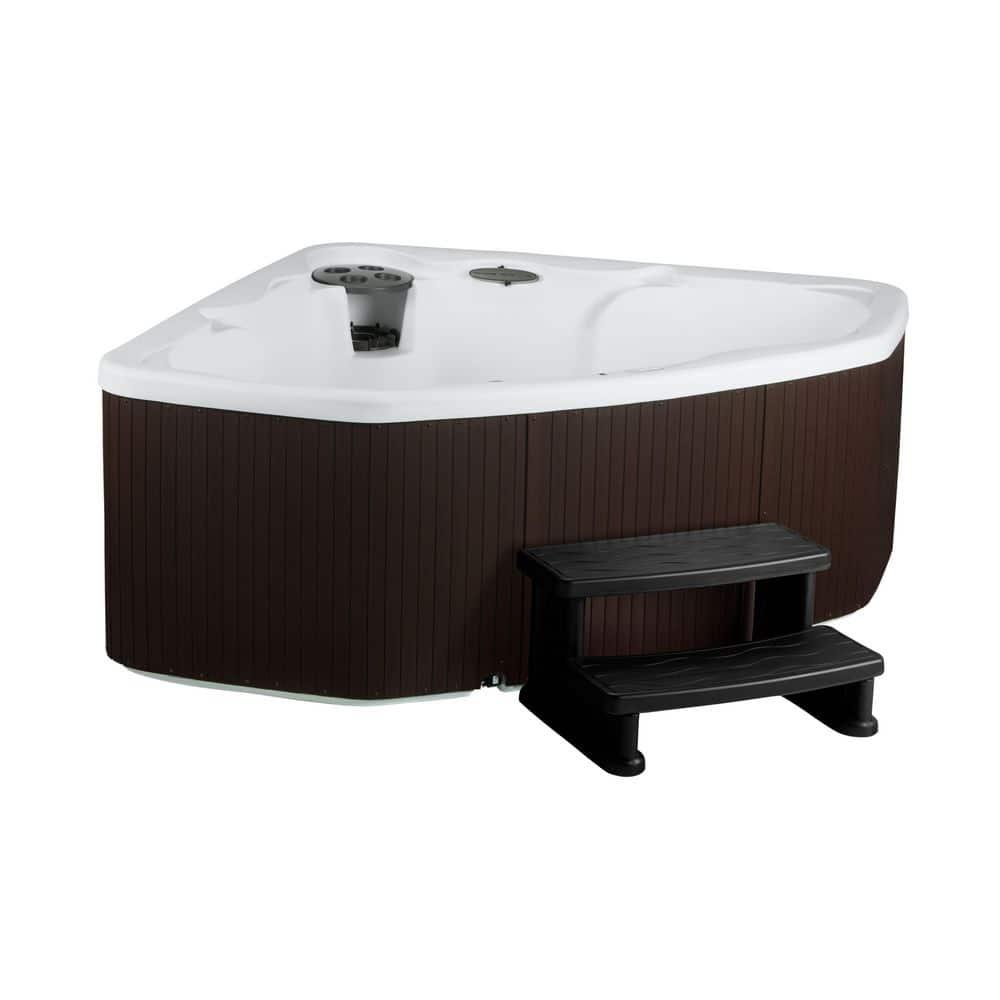 Lifesmart Spas LS300 Plus 110 Volt 2-Person 17-Jet Plug and Play Hot Tub with Ozonator