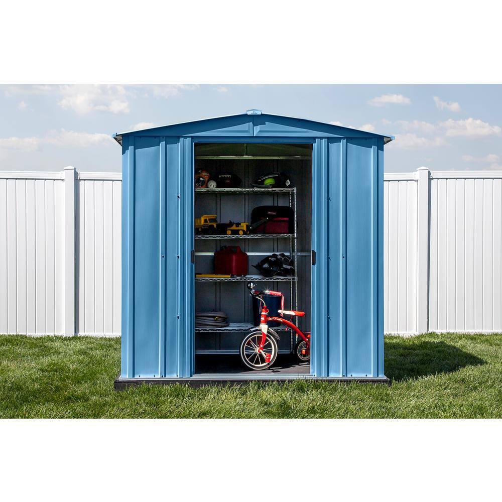Arrow 6 ft. W x 7 ft. D Steel Vertical Storage Shed