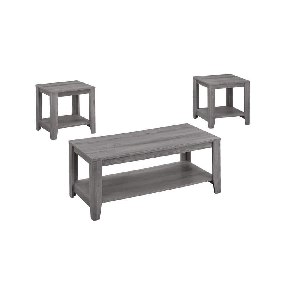 Millwood Pines Transitional Table Set, 3pcs Set