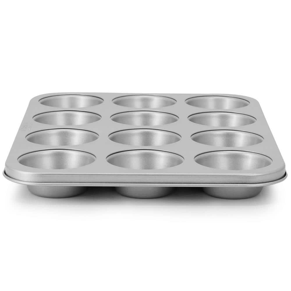 Wilton 3.4 in. W X 11.8 in. L Mini Muffin Pan Silver