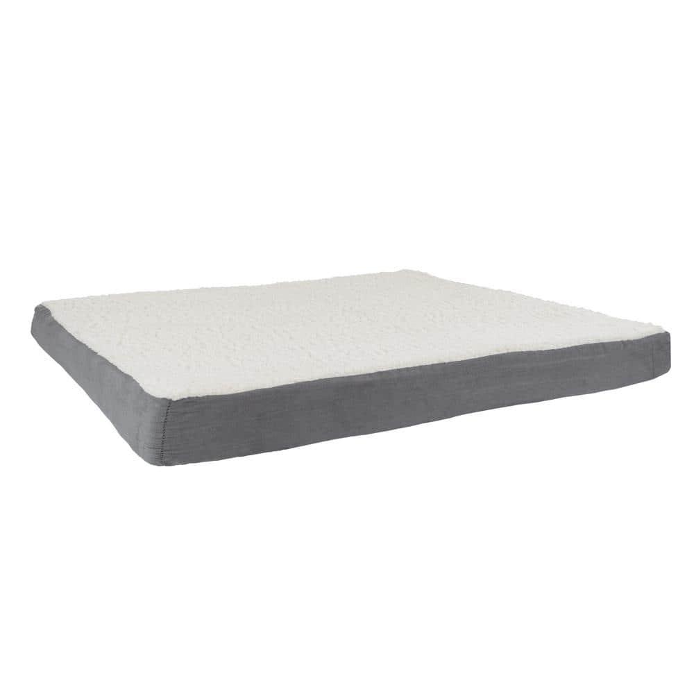 Petmaker PETMAKER Orthopedic Dog Bed - Memory Foam Crate Mat with Machine Washable Cover