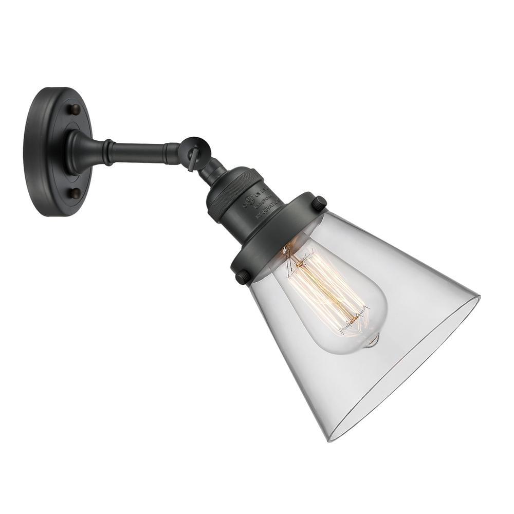 Innovations Lighting 1 - Light Sconce in  Matte Black