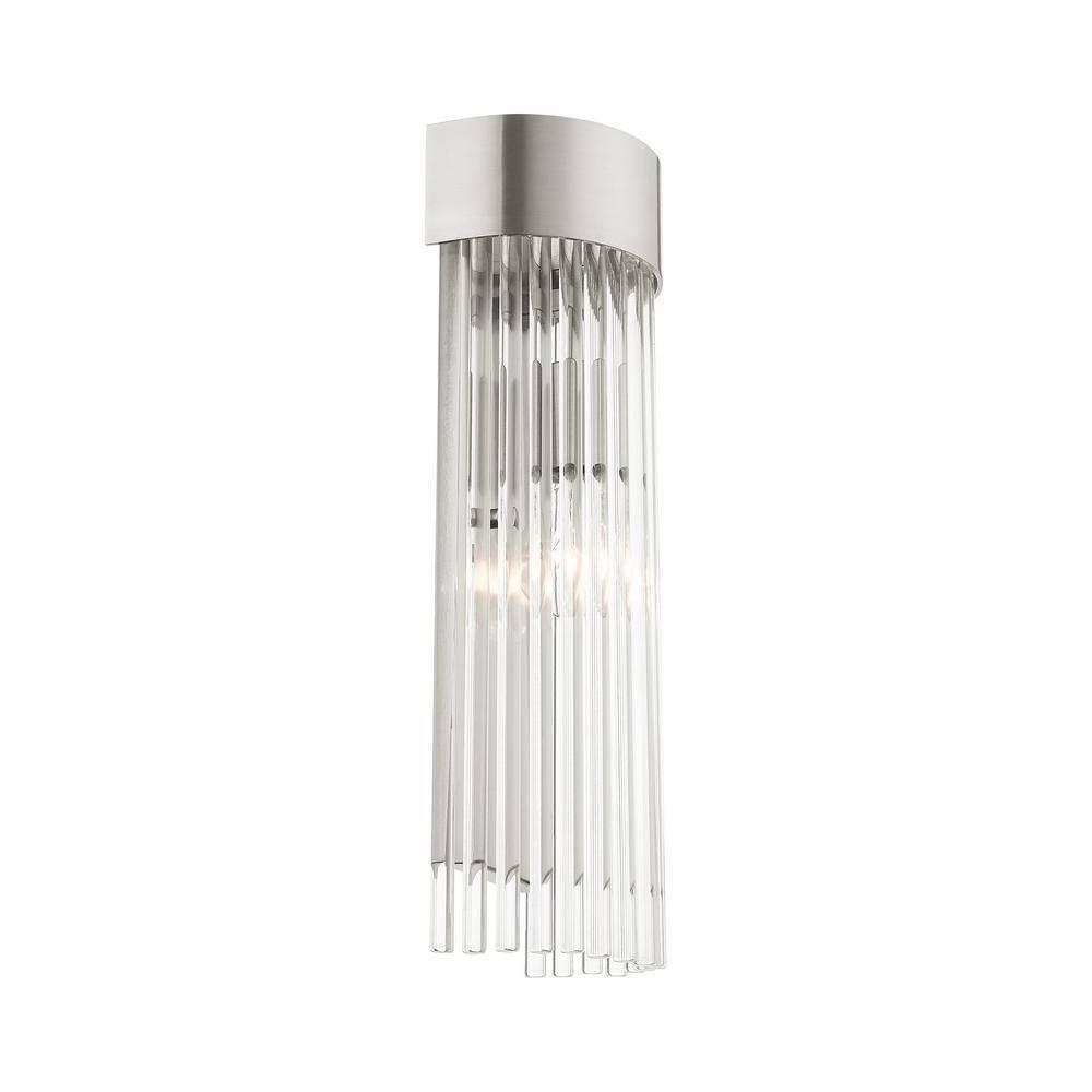 Livex Lighting Norwich 1 - Light Sconce in  Brushed Nickel
