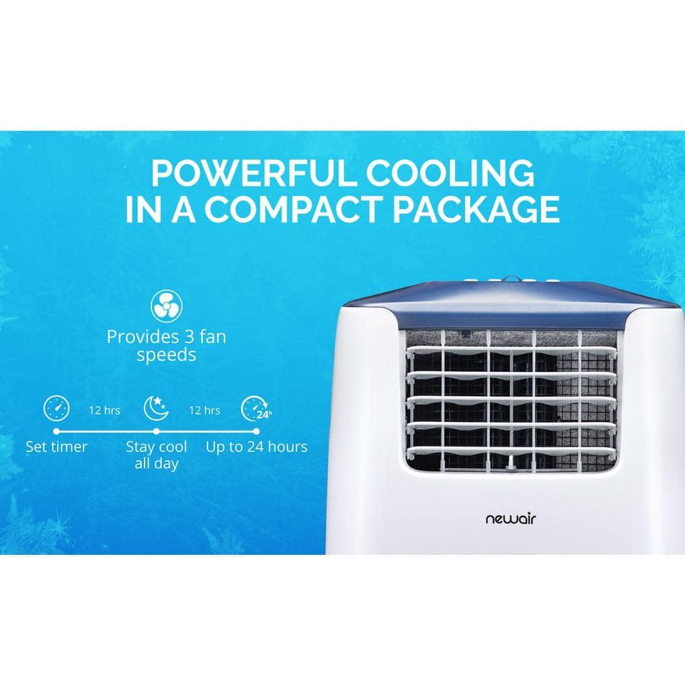 Newair Portable Air Conditioner 8,600 BTUs , Cools 525 ft² with Window Venting Kit and Remote Control