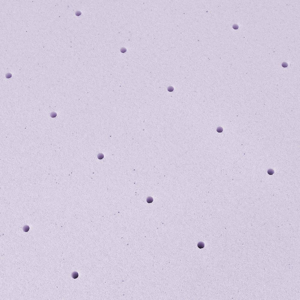 BodiPEDIC 3" Lavender Infused Memory Foam Mattress Topper