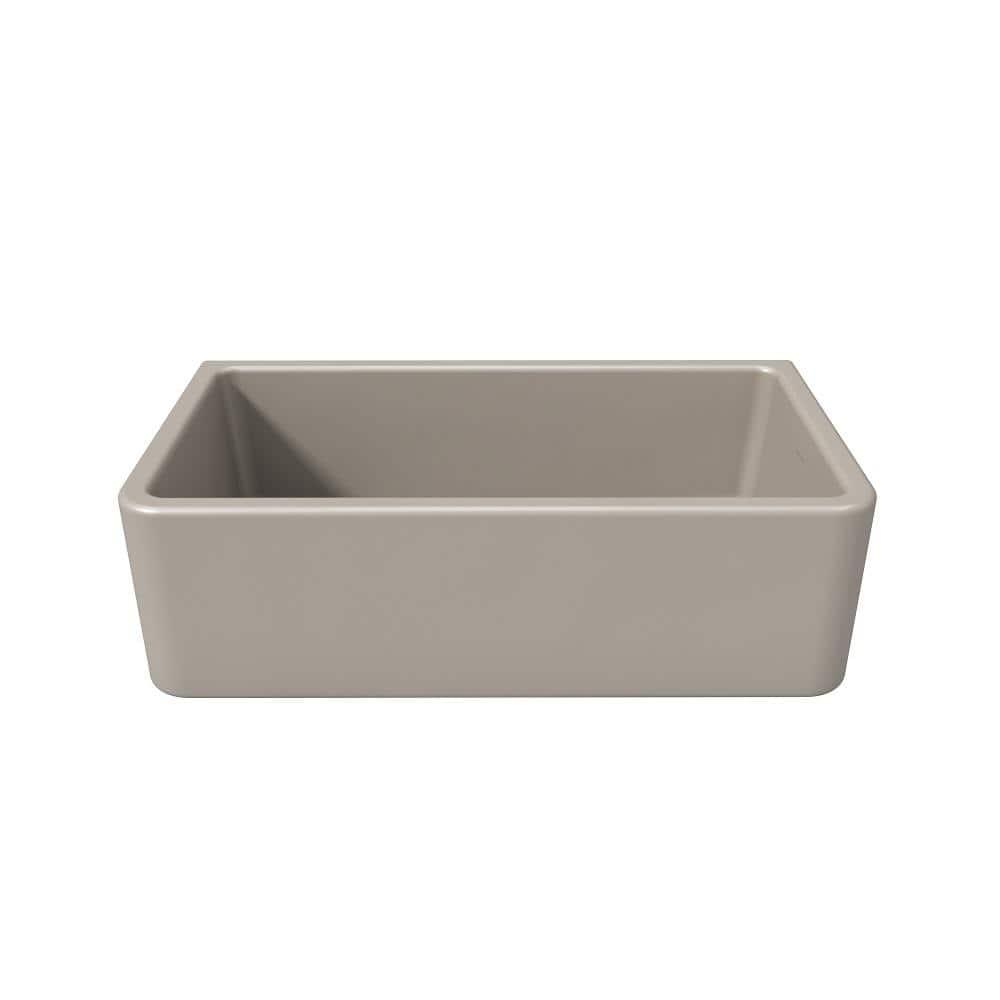 33'' L Farmhouse / Apron Single Bowl Fireclay Kitchen Sink