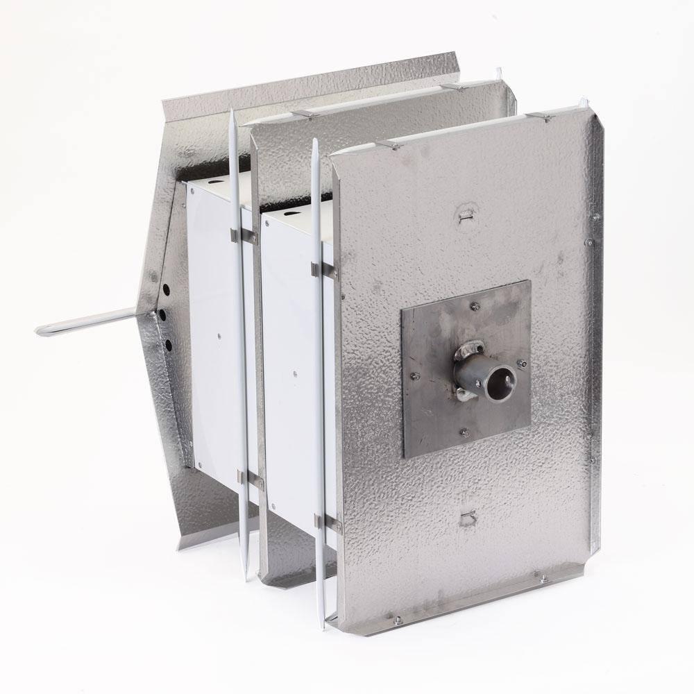 Birds Choice 20" Silver Purple Martin House Watersedge Suites: Aluminum, Weather-Resistant, Pole Mount