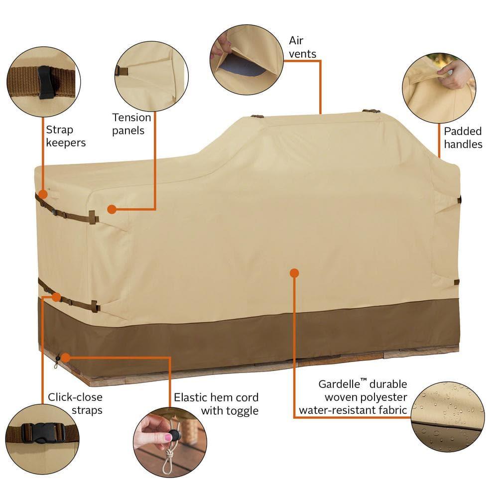 Classic Accessories Veranda™ Patio Island Grill Cover - Left or Right Grill Head, X-Large