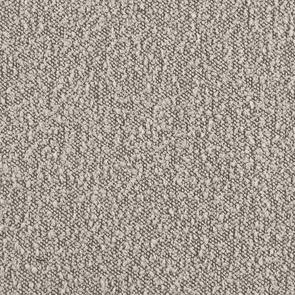 Tempered Glass Dining Set With Boucle Fabric Side Chairs