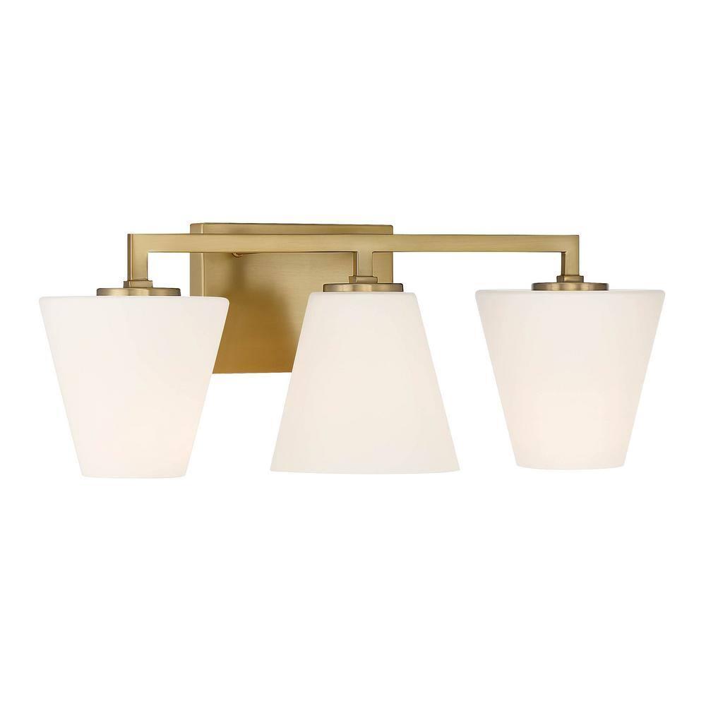 Designers Fountain - Palmyra - 3 Light Bath Vanity In Mid-Century Modern
