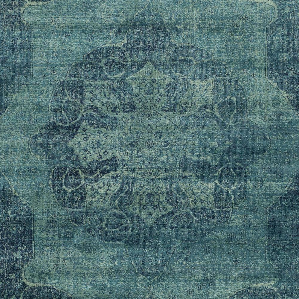 Vintage VTG158 Power Loomed Area Rug - Blue/Multi - 6'7"x9'2" - Safavieh.
