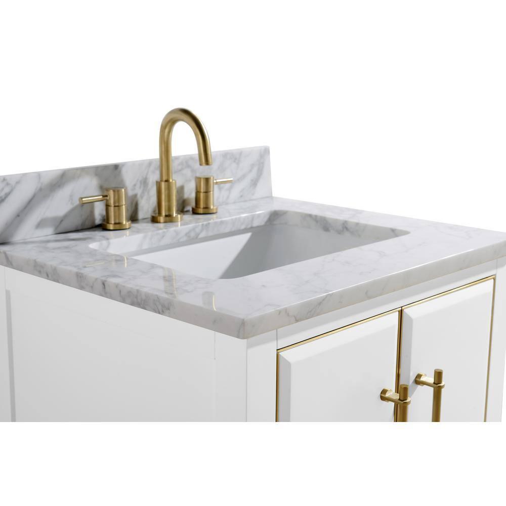 Avanity Mason-Vs25-G-C Mason 25" Free Standing Single Basin Vanity Set - White