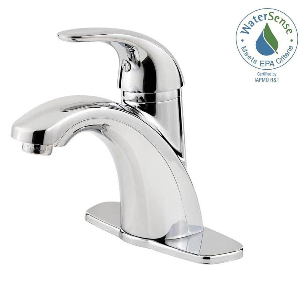 Pfister LF-042-PRCC Parisa Single Hole Bathroom Faucet with Drain Assembly