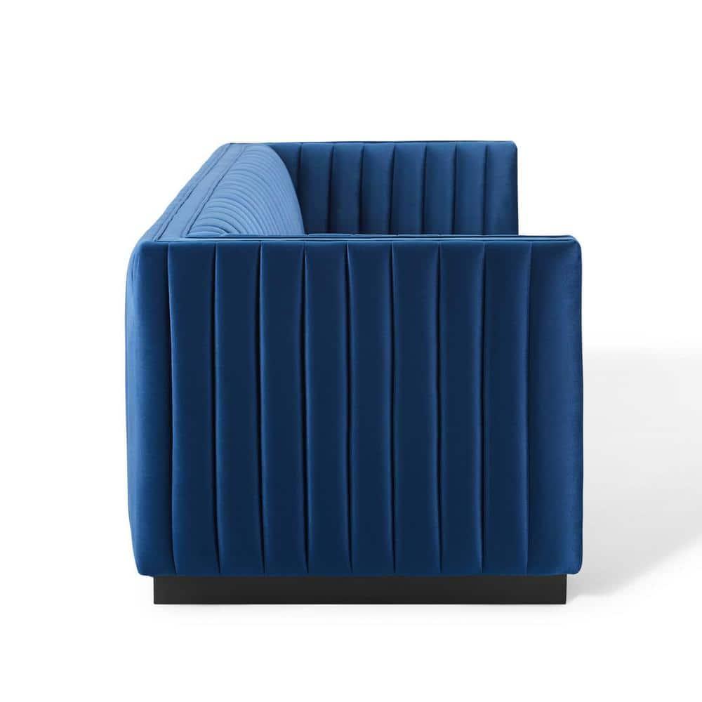 Modway Conjure Channel Tufted Velvet Sofa