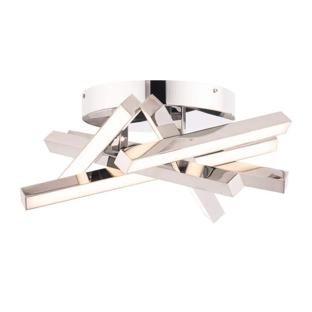 Parallax LED Semi Flush Mount