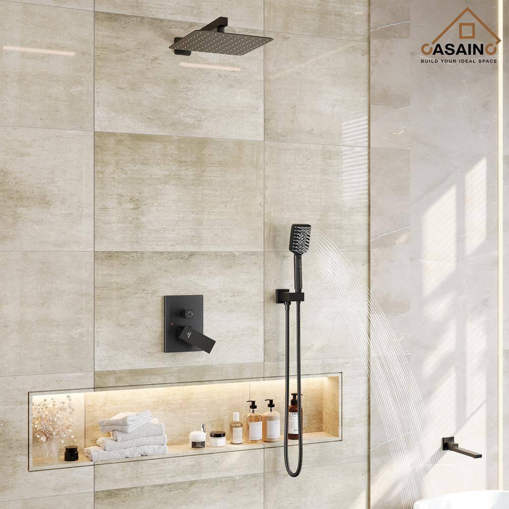 Shower Faucets & Systems All-In-One Kit with Rough in-Valve