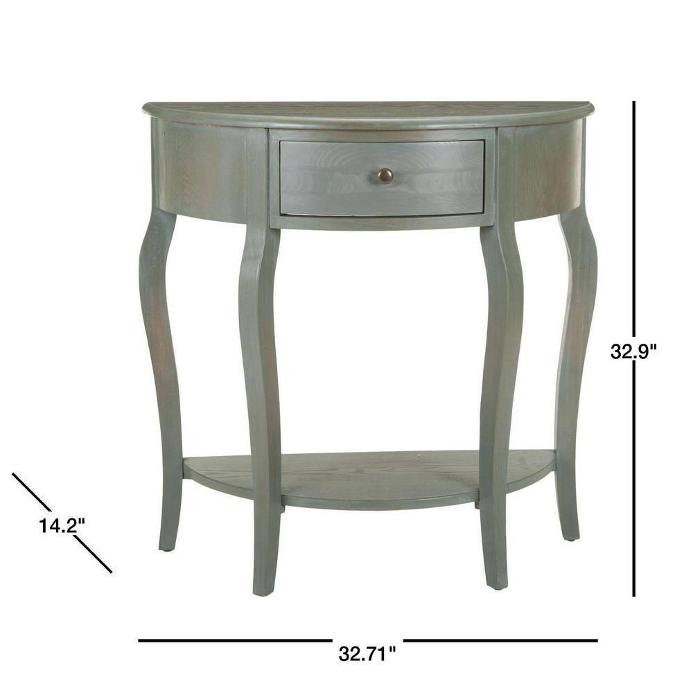 Jan Console - AMH6569A - Gray - Safavieh Couture
