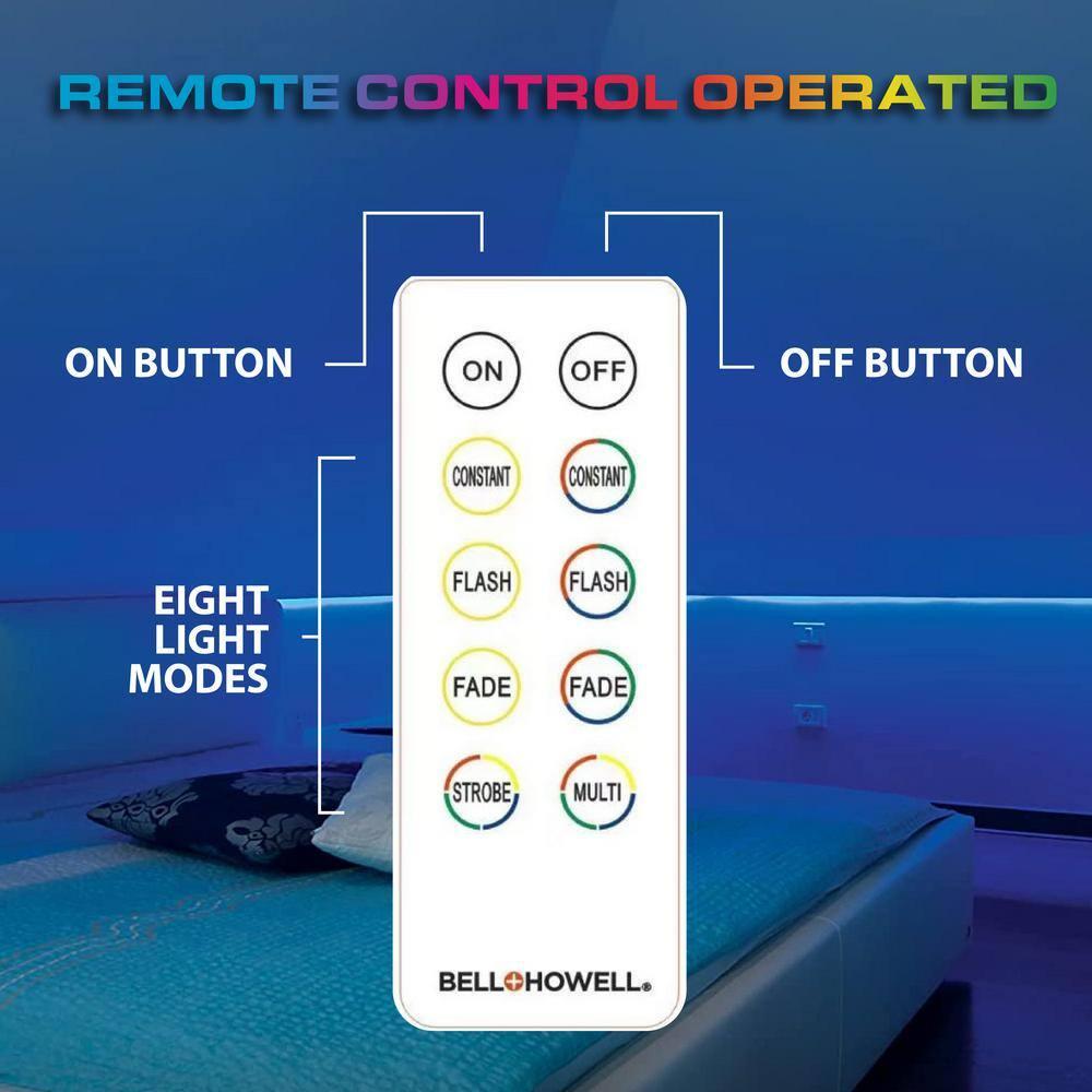 Bell + Howell Bionic 25 Ft Color Changing LED Rope Lights, USB and Solar Powered