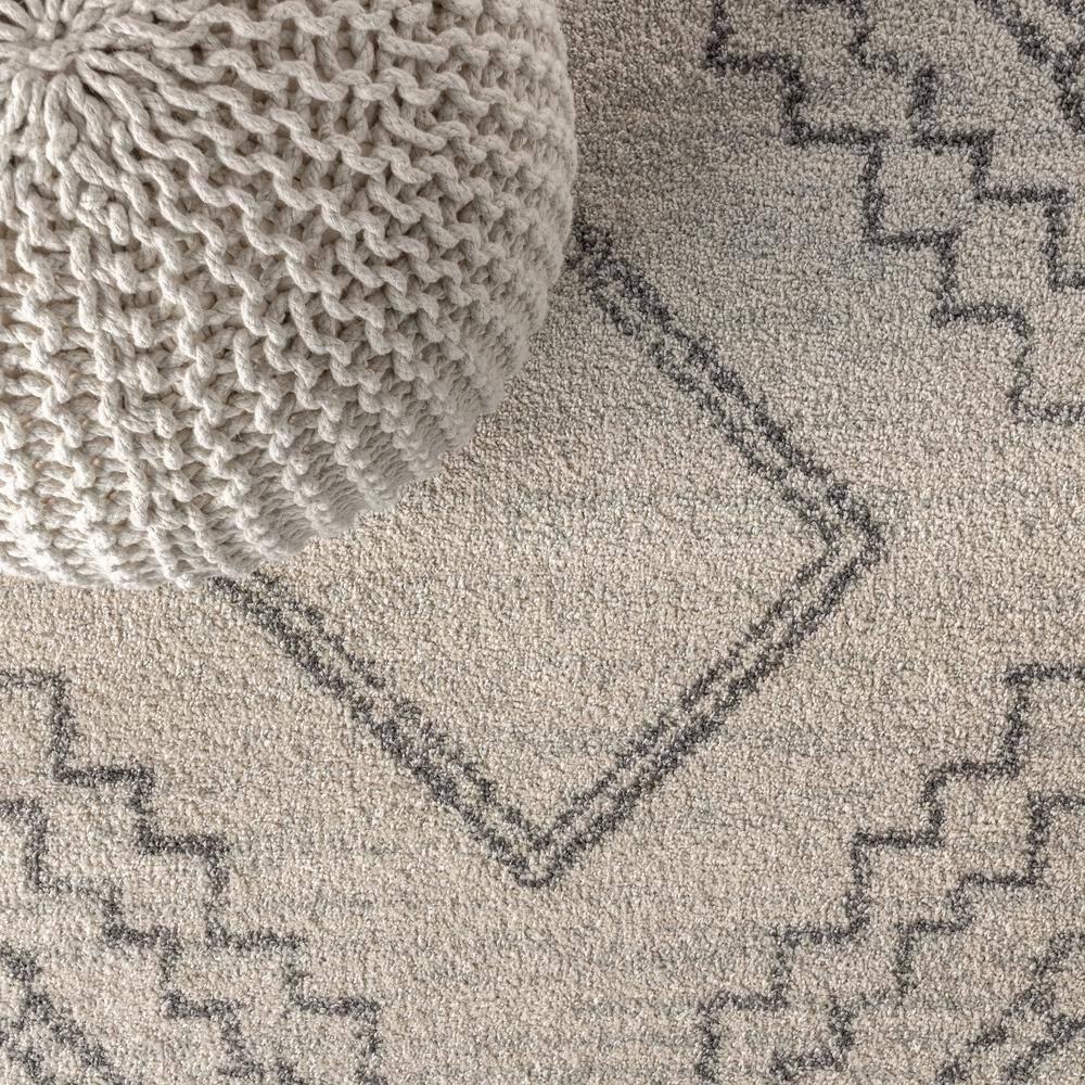 JONATHAN Y Amir Moroccan Beni Souk Cream/Gray 9 ft. x 12 ft. Area Rug