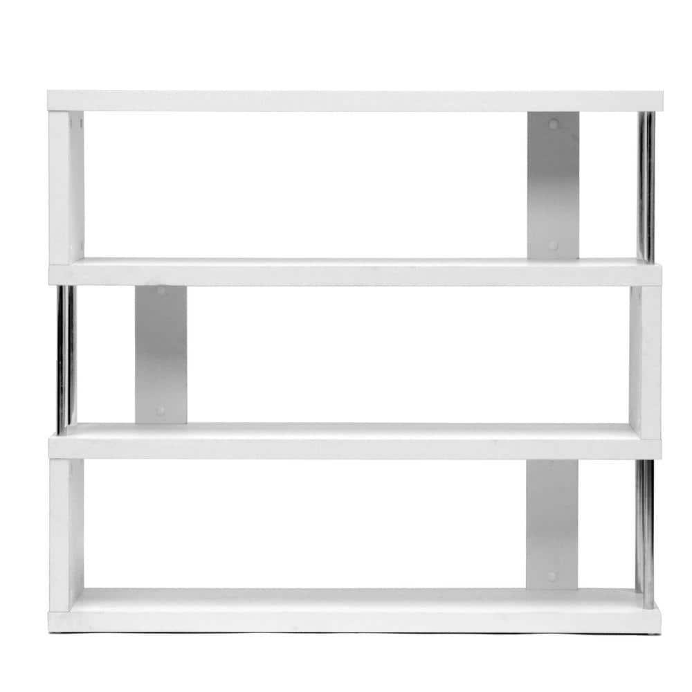 Barnes 3 Shelf Bookcase in White