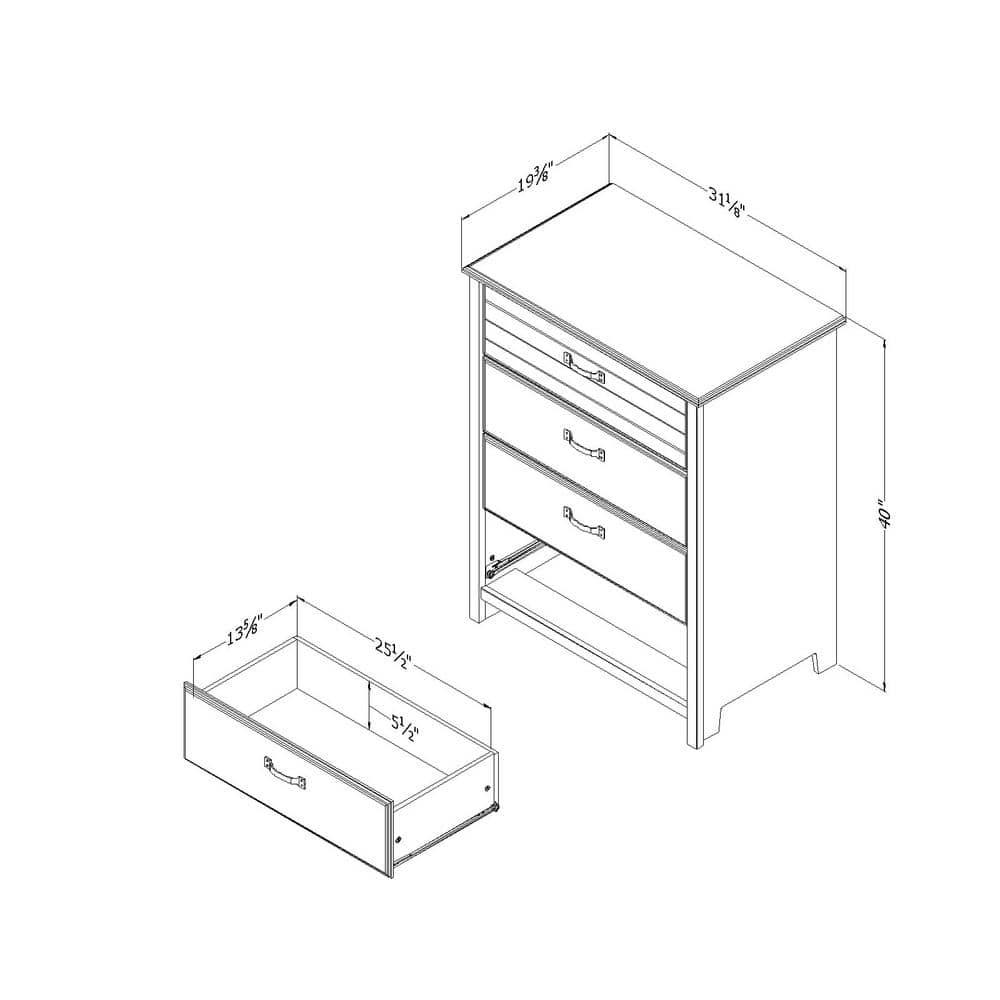 Asten Kids 4 - Drawer Chest