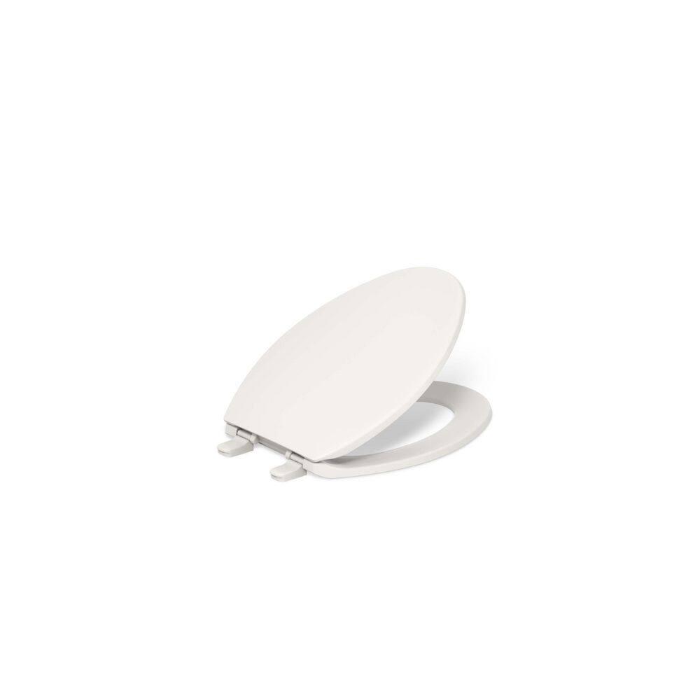 Kohler Brevia Quiet-Close Toilet Seat with Grip-Tight Bumpers and Quick-Attach Hardware