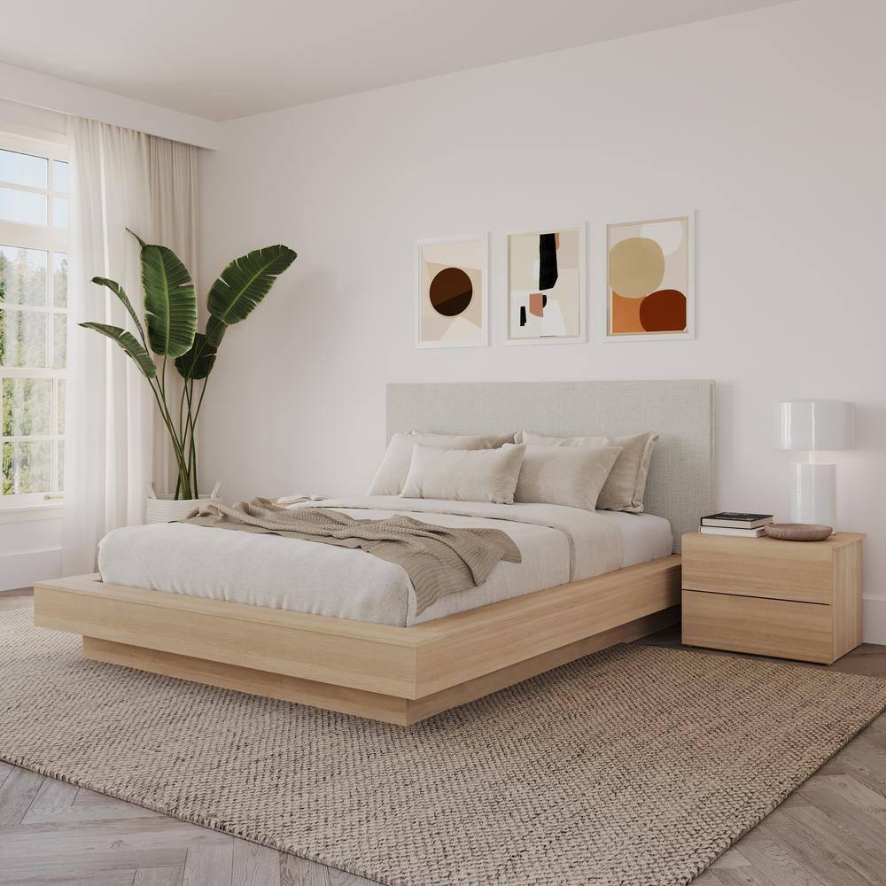 Nexera Julian 4-Piece Upholstered Queen Size Bedroom Set | Wayfair