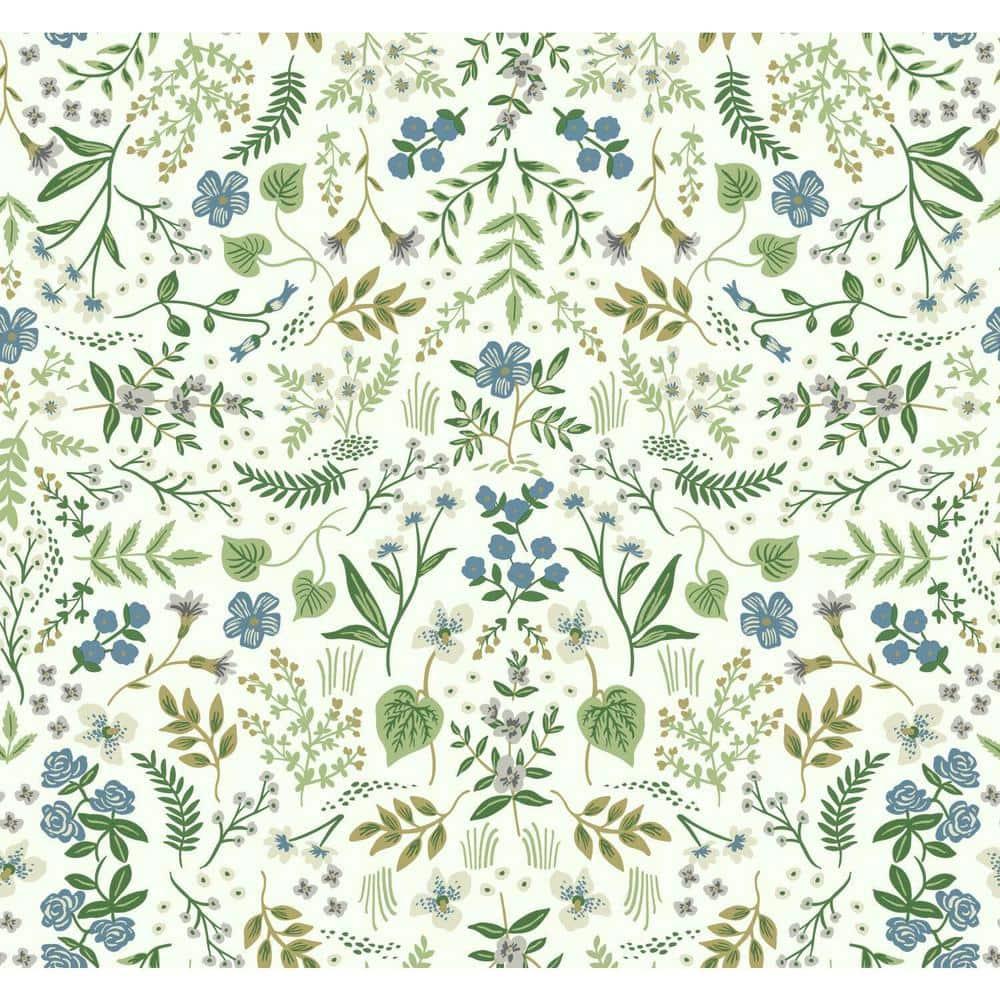 Rifle Paper Co. Wildwood 27' L x 27" W Wallpaper